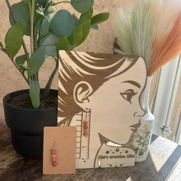 DIY Glass earrings! - Picture 1 of 3